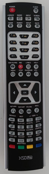 Fernbedienung CocktailAudio X50 Pro