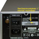 Cocktailaudio Seriennummer/serial number
