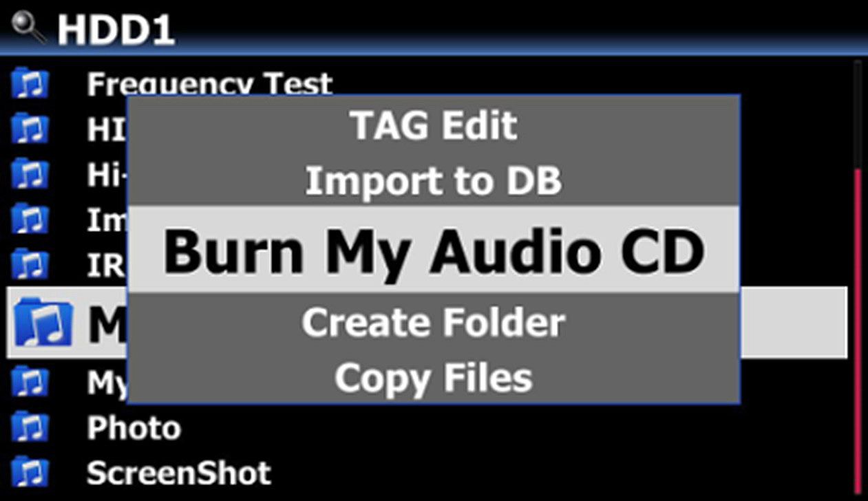 X45 Audio CD brennen